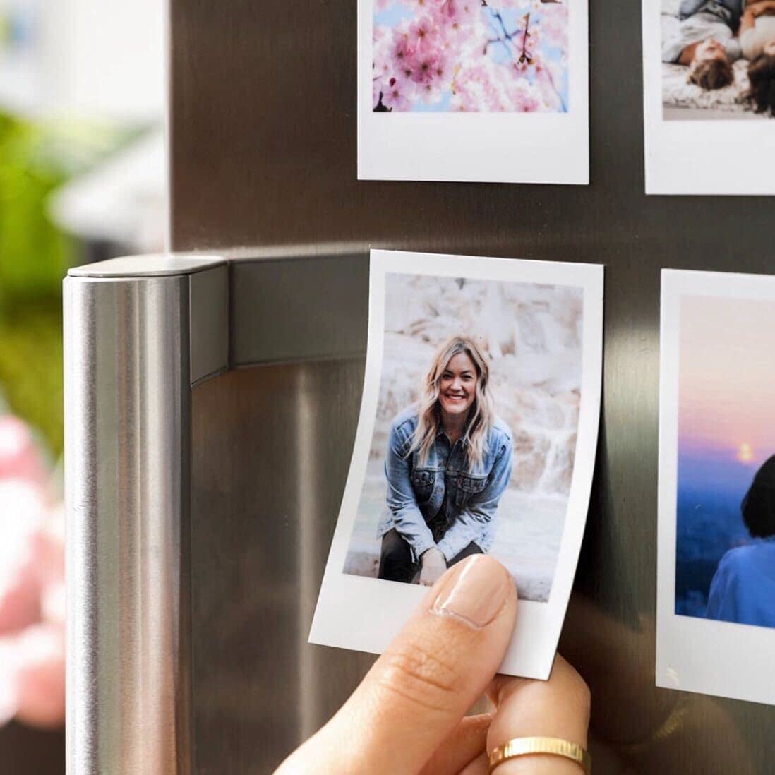 Set 4 Magneti personalizati cu poza Polaroid - Tablorama.ro